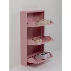 Schuhkipper Caruso 3-Er Rosa