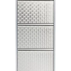 Schuhkipper Caruso 3-Er Silber/Geflext