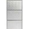 Schuhkipper Caruso 3-Er Silber/Geflext (Mo)