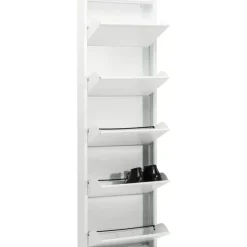 Schuhkipper Caruso 5-Er Weiss