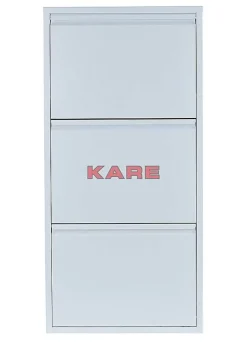 Schuhkipper Caruso 3-Er Weiss