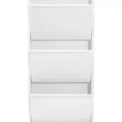 Schuhkipper Caruso 3-Er Weiss