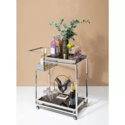 Servierwagen Barfly Silber