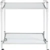 Servierwagen Josy Silber