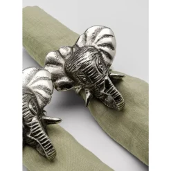 Serviettenring Happy Elephants (4/Set)