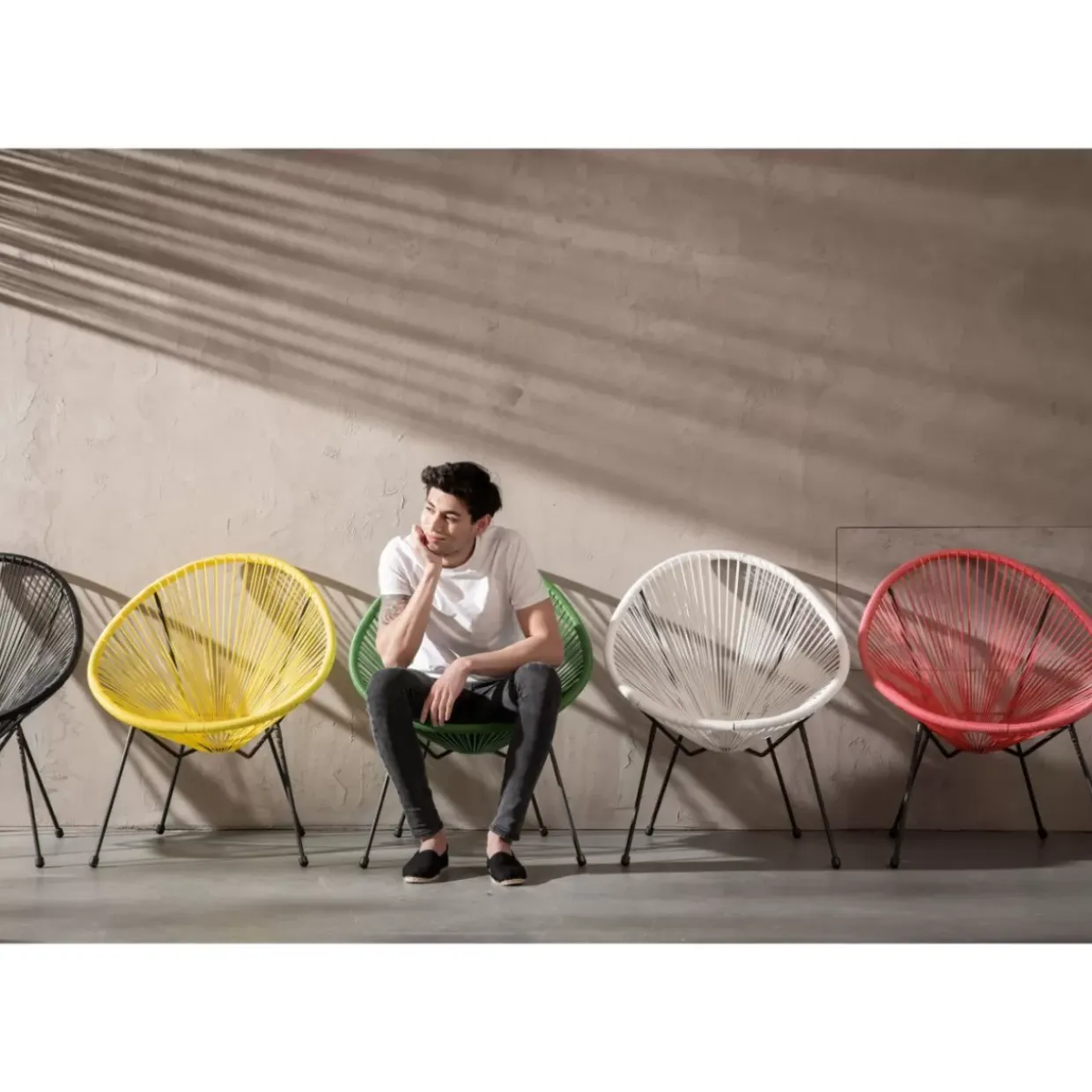 Sessel Acapulco Schwarz