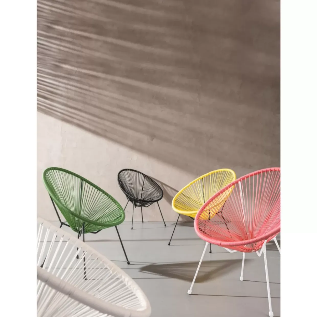 Sessel Acapulco Weiss
