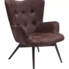 Sessel Angels Wings Black Brown Eco