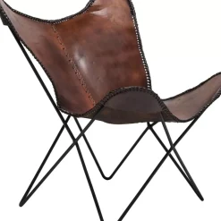 Sessel Butterfly Brown Econo
