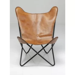 Sessel California Leder Braun