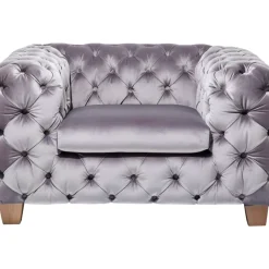 Sessel Desire Silbergrau