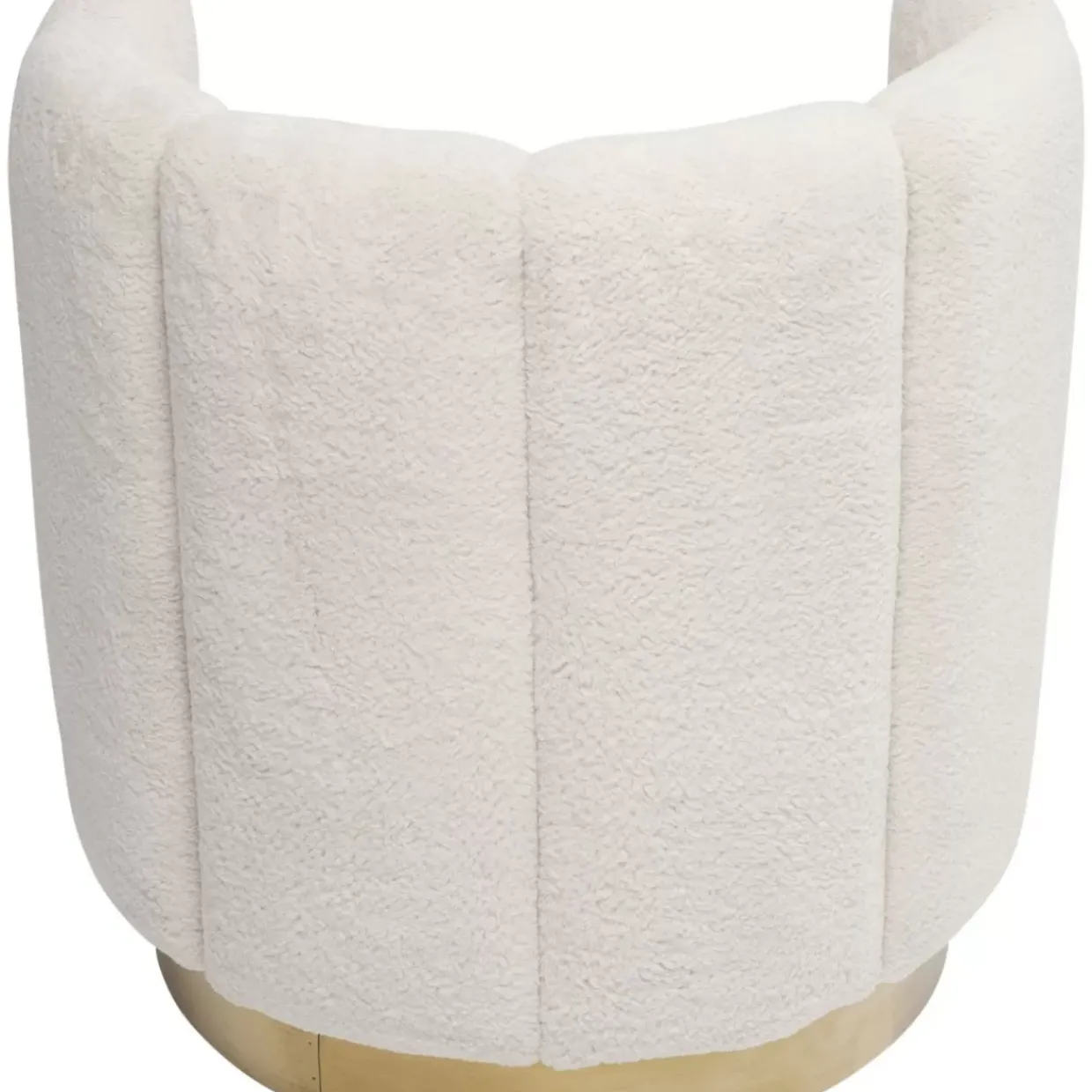 Sessel Silhouette Fur Weiss