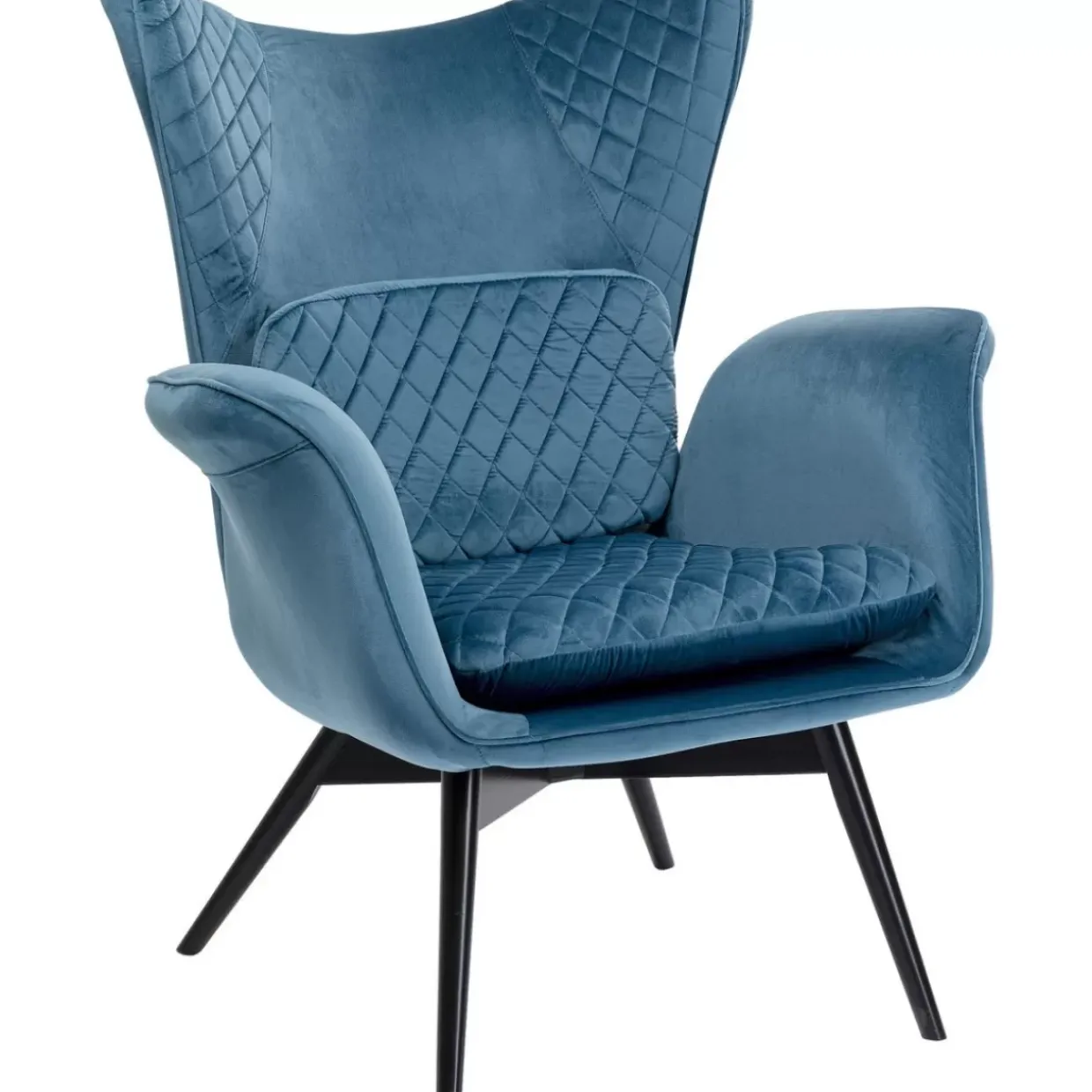 Sessel Tudor Velvet Petrol