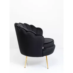 Sessel Water Lily Gold Schwarz