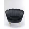 Sessel Water Lily Schwarz