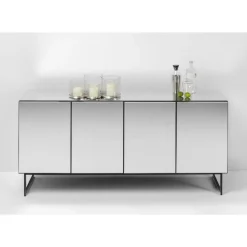 Sideboard Soran Schwarz 160X45Cm