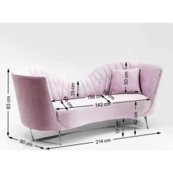 Sofa Cabaret 3-Sitzer
