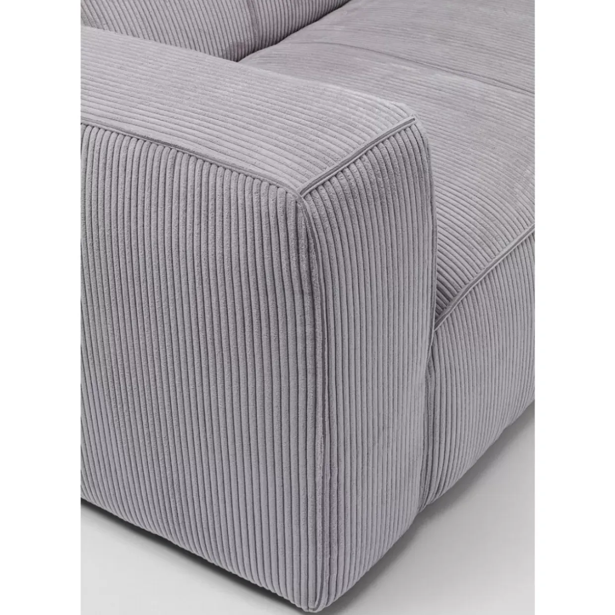 Sofa Cubetto 3-Sitzer Hellgrau 220Cm