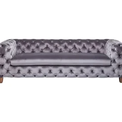 Sofa Desire 3-Sitzer Silbergrau