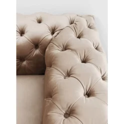 Sofa Desire 3-Sitzer Velvet Ecru