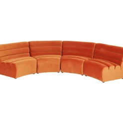 Sofa Element Wave Orange