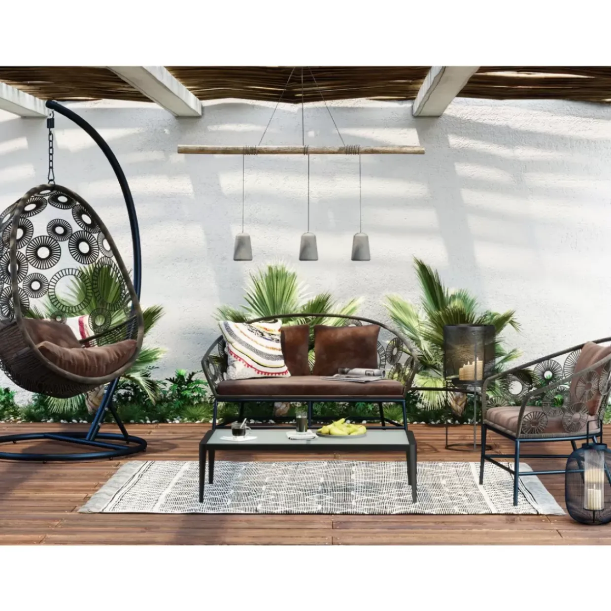 Sofa Ibiza Braun