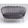 Sofa Water Lily 2-Sitzer Grau 132Cm