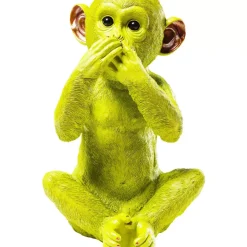 Spardose Monkey Iwazaru Grun