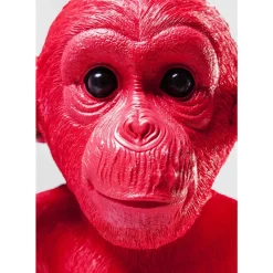 Spardose Monkey Kikazaru Rot