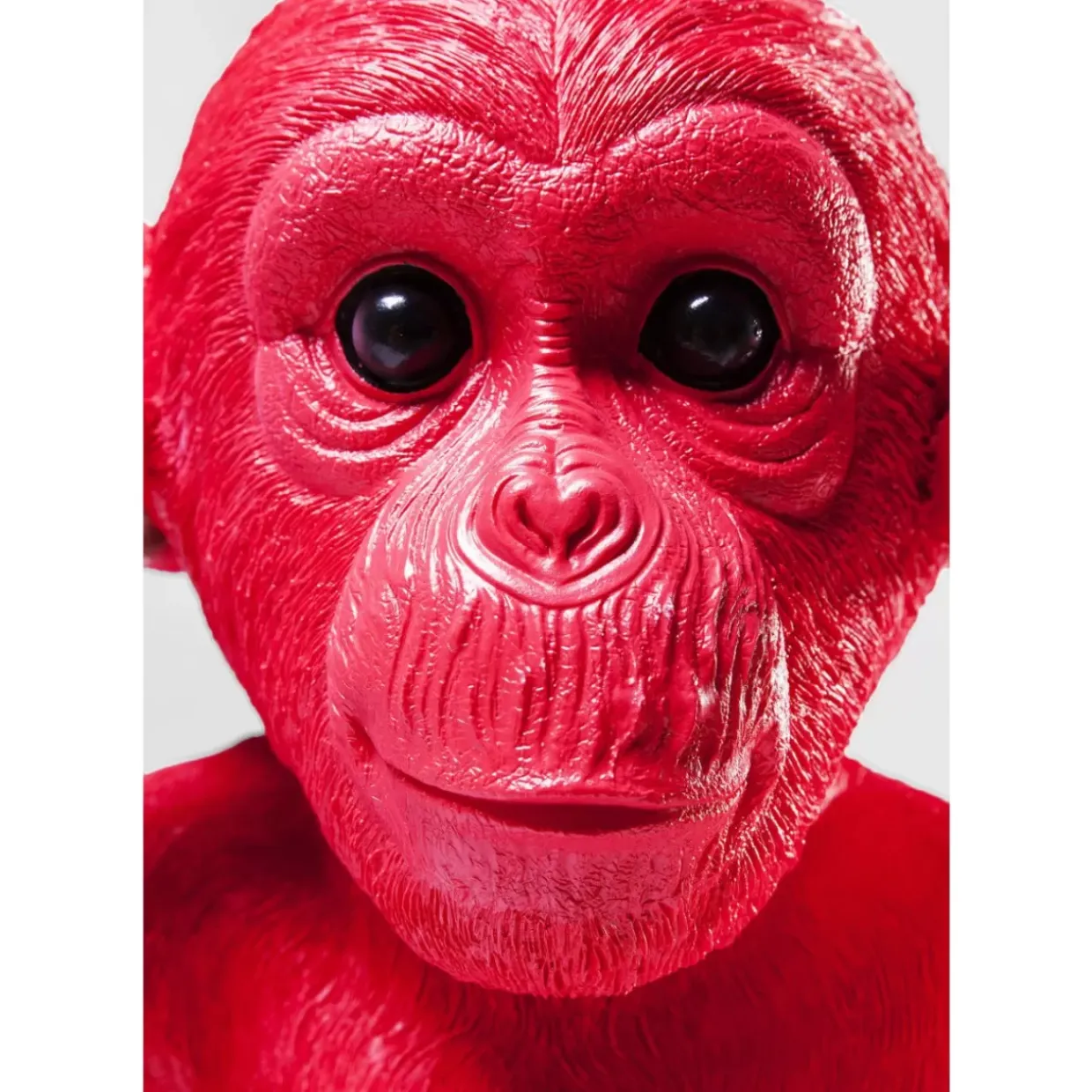 Spardose Monkey Kikazaru Rot