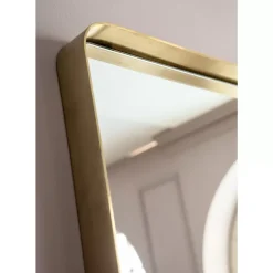 Spiegel Curve Mo Brass 70X200Cm