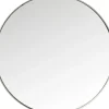Spiegel Curve Round Stainless Steel O100Cm