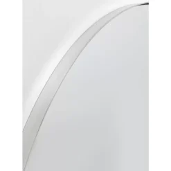Spiegel Curvy Chrom Look O60