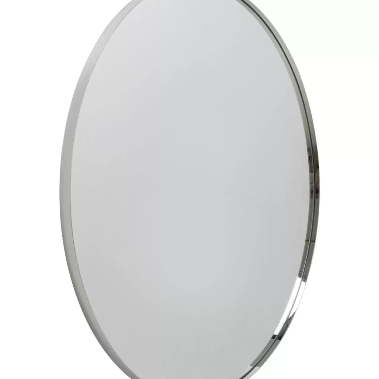 Spiegel Curvy Chrom Look O60