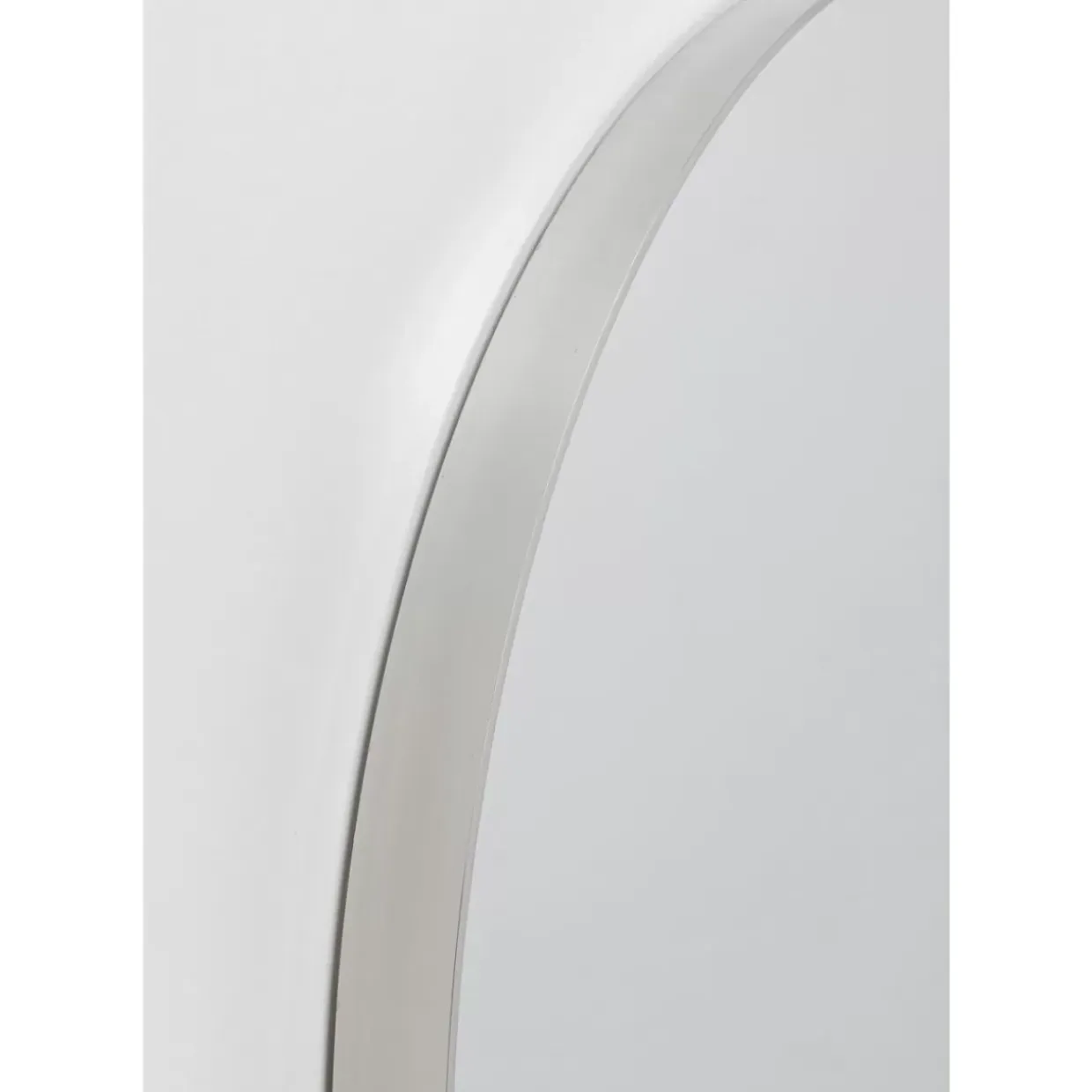 Spiegel Curvy Chrom Look O100
