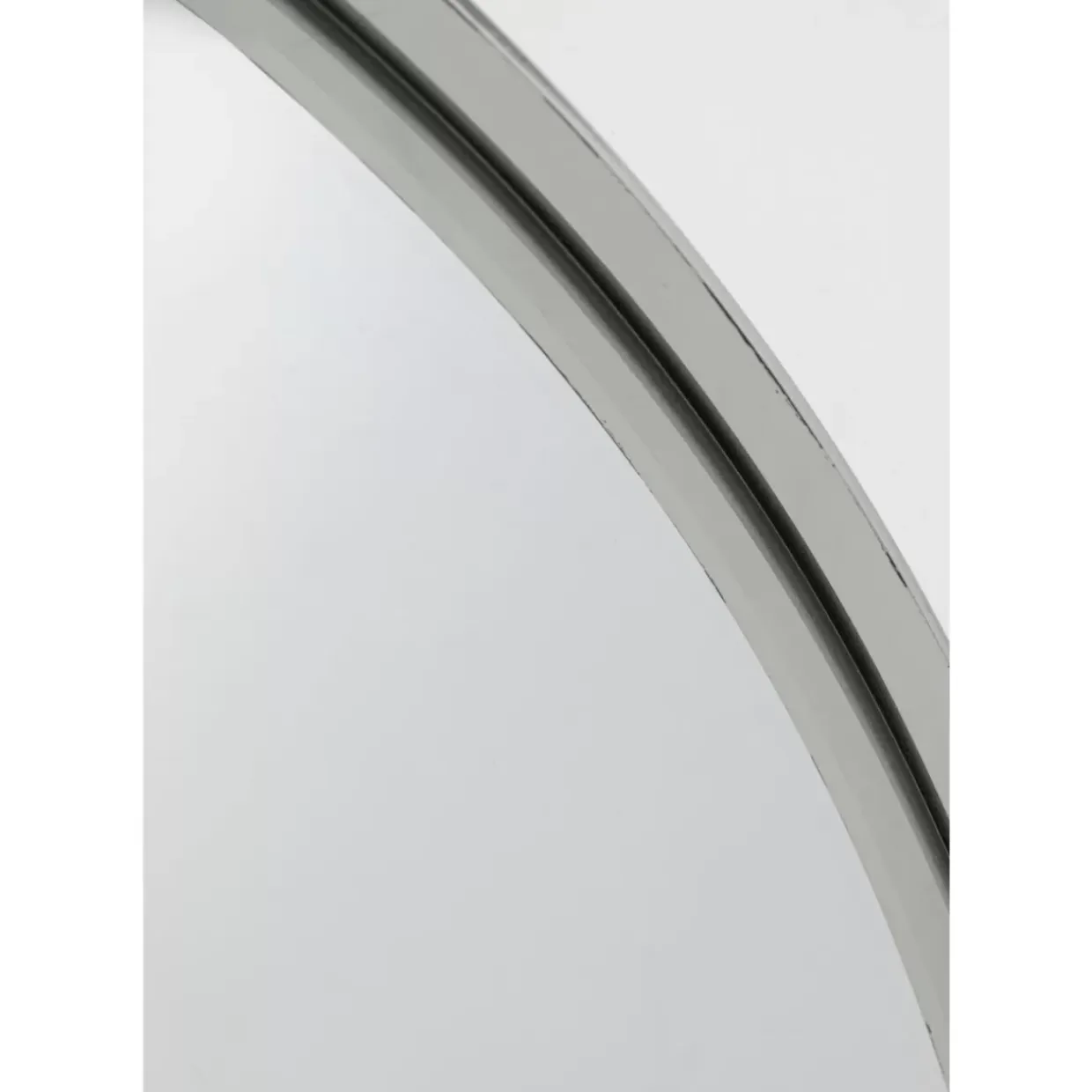 Spiegel Curvy Chrom Look O100