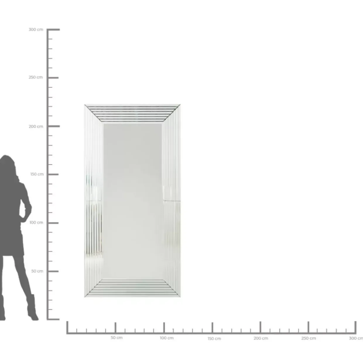 Spiegel Linea 100X200Cm