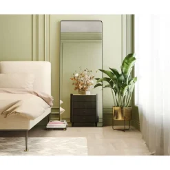 Spiegel Ombra Soft Schwarz 200X80Cm