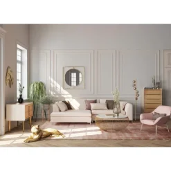 Spiegel Stanford Frame Gold O90Cm