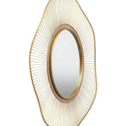 Spiegel Sun Storm Gold O93Cm