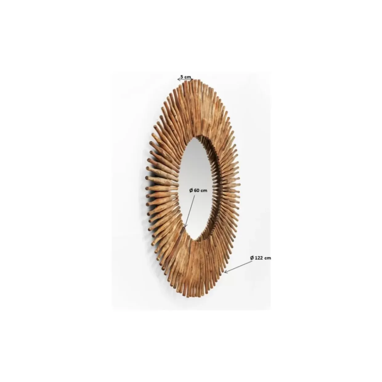 Spiegel Sunlight O120Cm