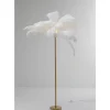 Stehleuchte Feather Palm Weis 165Cm