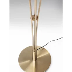 Stehleuchte Five Balls Amber Brass
