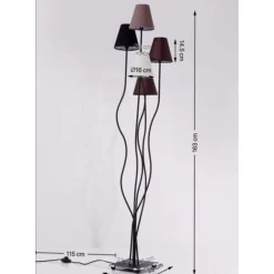 Stehleuchte Flexible Mocca Cinque