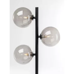 Stehleuchte Three Balls Matt Schwarz 160Cm