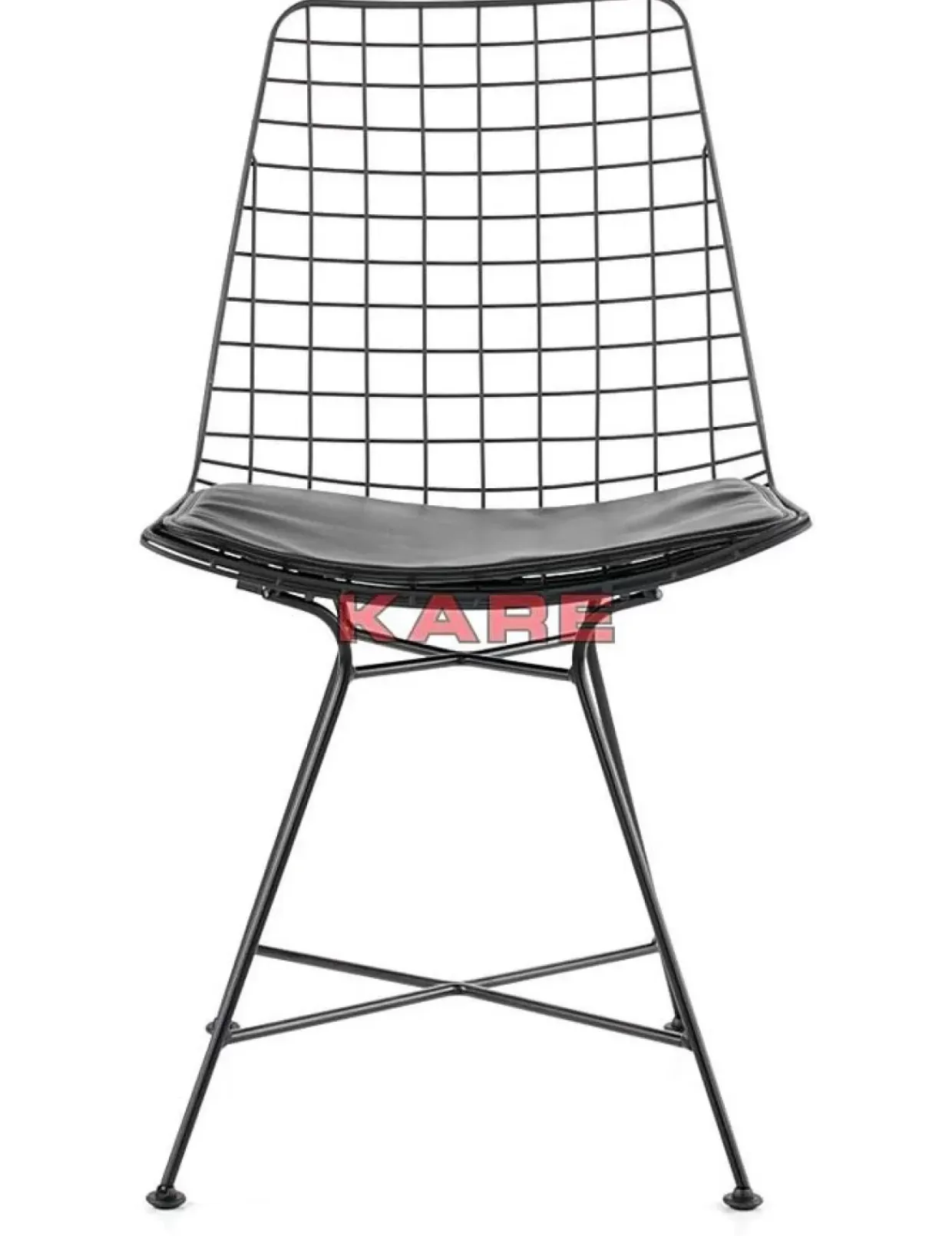 Stuhl Grid Schwarz