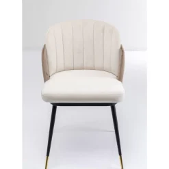 Stuhl Hojas Beige