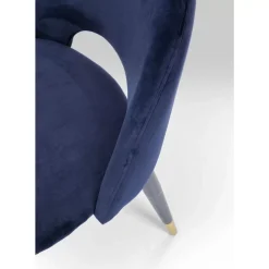 Stuhl Iris Velvet Blau (2/Set)