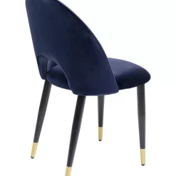 Stuhl Iris Velvet Blau (2/Set)