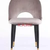 Stuhl Iris Velvet Taupe (2/Set)